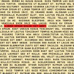 Lorem Ipsum, un “latín” de relleno