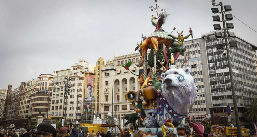 Las Fallas de Valencia, bien Patrimonio Inmaterial de la Humanidad.