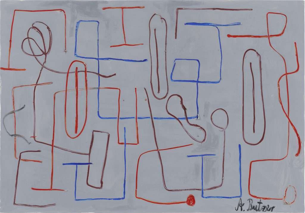 André Butzer. Tom und Jerry, 2009. [Tom y Jerry / Tom and Jerry]
Óleo sobre lienzo. 160 x 230 cm
Colección de Ulrich Wulff