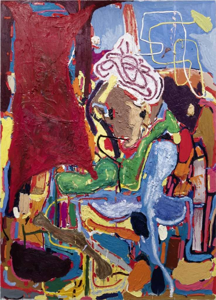 André Butzer
Aladin und die Wunderlampe, 2010
[Aladino y la lámpara maravillosa /
Aladdin and the Magic Oil lamp]
Óleo sobre lienzo. 320 x 230 cm
Colección Blanca y Borja Thyssen?
Bornemisza