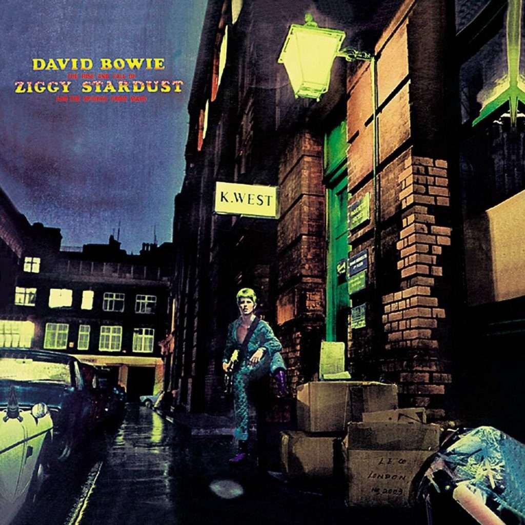 Portada Ziggy Stardust de David Bowie