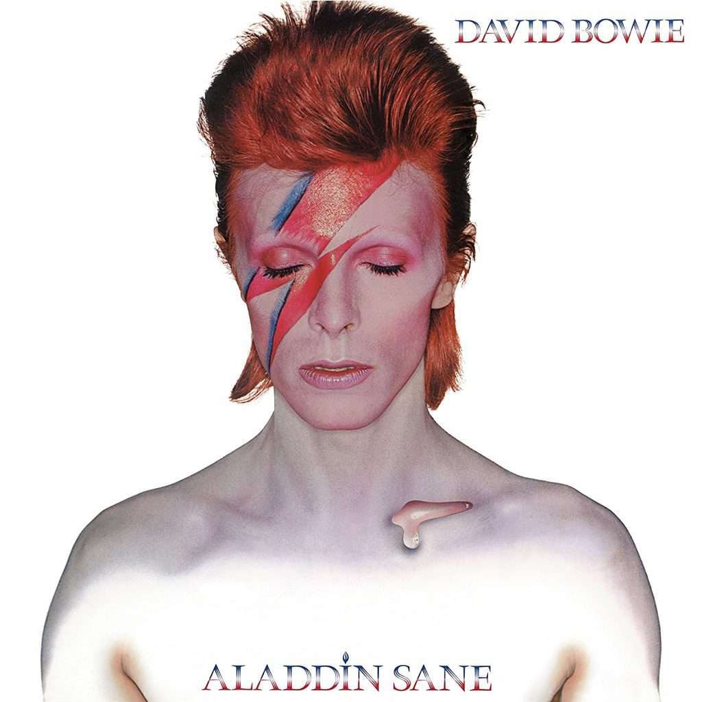 Portada del disco 'Aladdin Sane', publicado el 13 de abril de 1973.