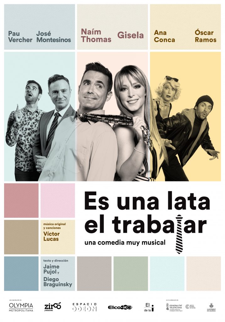 Cartel oficial 'Es una lata el trabajar'