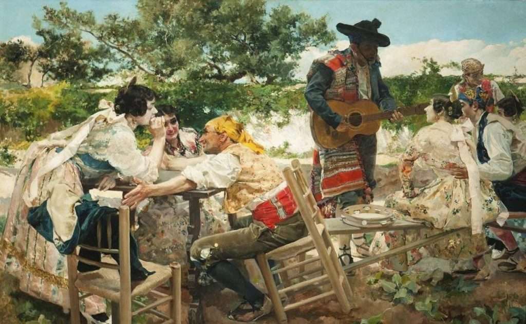 Fiesta valenciana, Joaquín Sorolla. Colección particular © Archivo fotográfico MUBAG
Actividades culturales junio