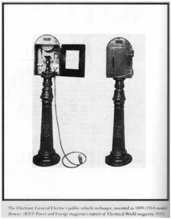 Estación de recarga pública “The Electrant” de General Electric Company.
Cargadores vehículos eléctricos