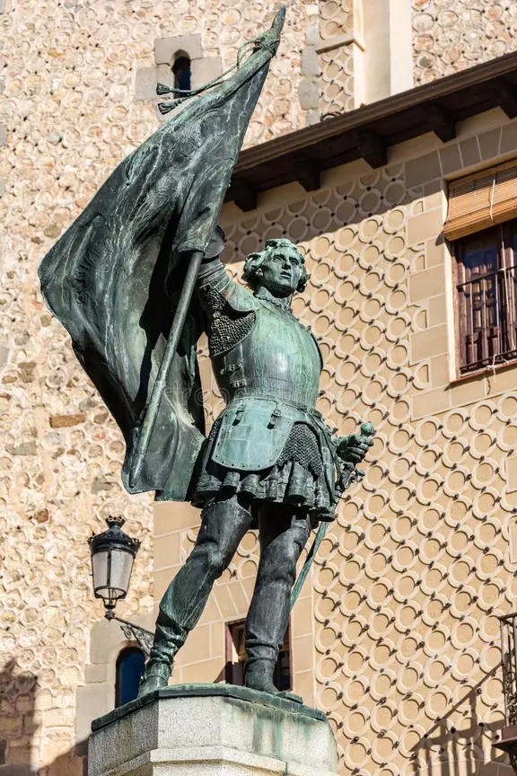 Monumento a Juan Bravo en Segovia.