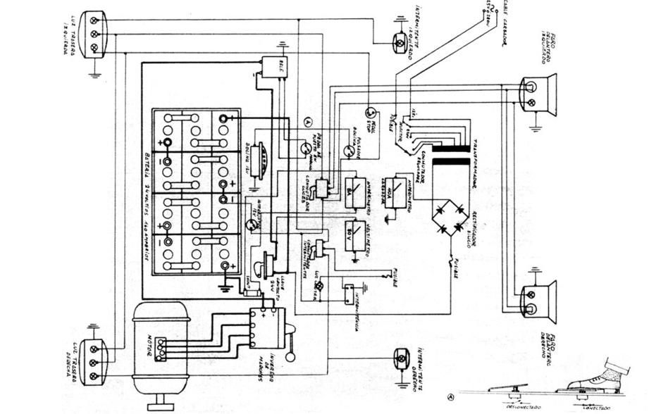 Esquema eléctrico del Fervelectric